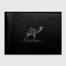Обложка для студенческого билета с принтом Гибрид в Петрозаводске, натуральная кожа | Размер: 11*8 см; Печать на всей внешней стороне | Тематика изображения на принте: animal | beast | black | camel | cheetah | hybrid | leopard | верблюд | гепард | гибрид | животное | зверь | леопард | черный