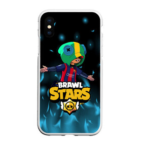 Чехол для iPhone XS Max матовый с принтом Leon Messi Brawl Stars в Петрозаводске, Силикон | Область печати: задняя сторона чехла, без боковых панелей | Тематика изображения на принте: brawl | brawl stars | leon | leon messi | leon selly | messi | stars | бравл старс | брол старс | игра | леон | леон месси | месси | мобильная игра | мобильные игры