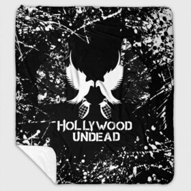 Плед с рукавами с принтом Hollywood Undead в Петрозаводске, 100% полиэстер | Закругленные углы, все края обработаны. Ткань не мнется и не растягивается. Размер 170*145 | charlie scene | danny | funny man | hollywood | hollywood undead | j dog | johnny 3 tears | undead | андед | голивуд | голливудская нежить | группа | кранккор | метал | нежить | реп | рок | рэп | рэпкор