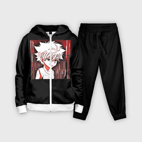 Детский костюм 3D с принтом Hunter x Hunter Киллуа Killua в Петрозаводске,  |  | hunterxhunter | hxh | killua | killua zoldyck | аниме | каваи | манга | охотник х охотник | охотникхохотник