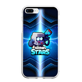 Чехол для iPhone 7Plus/8 Plus матовый с принтом BrawlStars (Oko) в Петрозаводске, Силикон | Область печати: задняя сторона чехла, без боковых панелей | 8 | bit | brawl | brawlstars | bs | oko | stars | virus | бит | бравл | бравлеры | бравлстарс | бравлы | браво | бровл | броул | броулбол | бс | вирус | герои | игра | кроу | лайн | леон | мультик | образ | око | персонаж | скины