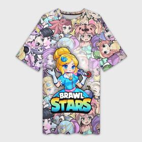 Платье-футболка 3D с принтом BrawlStars Girls (Oko) в Петрозаводске,  |  | 8 | bit | brawl | brawlstars | bs | girls | oko | piper | stars | virus | бит | бравл | бравлеры | бравлстарс | бравлы | браво | бровл | броул | броулбол | бс | вирус | герои | дама | девочки | зонт | игра | мультик | образ | око | пайпер 