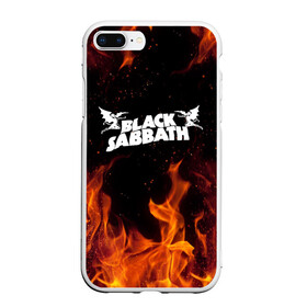 Чехол для iPhone 7Plus/8 Plus матовый с принтом Black Sabbath в Петрозаводске, Силикон | Область печати: задняя сторона чехла, без боковых панелей | black | black sabath | black sabbath | hard rock | heavy metal | ozzy | sabath | блэк сабат | группы | метал | музыка | оззи | оззи осборн | ози | осборн | рок | хард рок | хэви метал