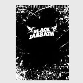 Скетчбук с принтом Black Sabbath в Петрозаводске, 100% бумага
 | 48 листов, плотность листов — 100 г/м2, плотность картонной обложки — 250 г/м2. Листы скреплены сверху удобной пружинной спиралью | black | black sabath | black sabbath | hard rock | heavy metal | ozzy | sabath | блэк сабат | группы | метал | музыка | оззи | оззи осборн | ози | осборн | рок | хард рок | хэви метал