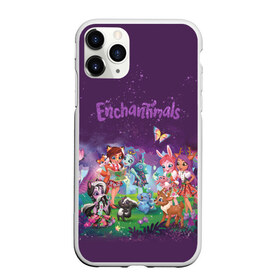 Чехол для iPhone 11 Pro Max матовый с принтом Enchantimals в Петрозаводске, Силикон |  | enchantimals | детское | для девочек | зверюшки | игрушки | куклы | энчантималс