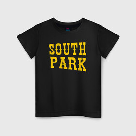 Детская футболка хлопок с принтом SOUTH PARK. в Петрозаводске, 100% хлопок | круглый вырез горловины, полуприлегающий силуэт, длина до линии бедер | south park | американская культура | американский мультсериал | колорадо | пародия | саус парк | саут парк | черный юмор | четыре мальчика | шоу | южный парк