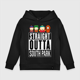 Детское худи Oversize хлопок с принтом SOUTH PARK в Петрозаводске, френч-терри — 70% хлопок, 30% полиэстер. Мягкий теплый начес внутри —100% хлопок | боковые карманы, эластичные манжеты и нижняя кромка, капюшон на магнитной кнопке | animation | cartman | colorado | eric | gangsta | hip hop | kenny | n.w.a | san | south park | usa | жесть | кайл | картман | кенни | мультфильмы | шикарно | эрик | южный парк