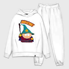 Мужской костюм хлопок OVERSIZE с принтом CARTMAN в Петрозаводске,  |  | animation | cartman | colorado | eric | gangsta | hip hop | kenny | n.w.a | san | south park | usa | волшебник | жесть | картман | магия | мультфильмы | шикарно | эрик | южный парк