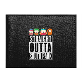 Обложка для студенческого билета с принтом South Park в Петрозаводске, натуральная кожа | Размер: 11*8 см; Печать на всей внешней стороне | cartman | kenny | park | south | southpark | картман | кенни | мульт | мультик | парк | персонаж | персонажи | сериал | южный