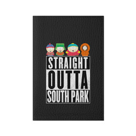 Обложка для паспорта матовая кожа с принтом South Park в Петрозаводске, натуральная матовая кожа | размер 19,3 х 13,7 см; прозрачные пластиковые крепления | cartman | kenny | park | south | southpark | картман | кенни | мульт | мультик | парк | персонаж | персонажи | сериал | южный