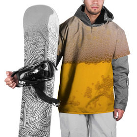 Накидка на куртку 3D с принтом Пиво в Петрозаводске, 100% полиэстер |  | Тематика изображения на принте: alcohol | beer | кружка