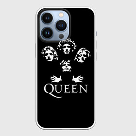 Чехол для iPhone 13 Pro с принтом QUEEN | КВИН (+НА СПИНЕ) в Петрозаводске,  |  | Тематика изображения на принте: queen | rock | we will rock you | брайан мэи | группа queen | группа квин | джон дикон | квин | королева | король | роджер тейлор | рок | фредди меркьюри