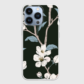 Чехол для iPhone 13 Pro с принтом САКУРА | SAKURA в Петрозаводске,  |  | chery | flowers | japan | sakura | вишня | растения | сакура | цветы | цветы сакуры | япония