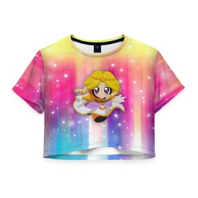 Женская футболка Crop-top 3D с принтом South park. Princess Kenny в Петрозаводске, 100% полиэстер | круглая горловина, длина футболки до линии талии, рукава с отворотами | broflovski | cartman | eric | kenny | kyle | marsh | park | south | stan | баттерс | брофловски | кайл | картман | кенни | леопольд | маккормик | марш | парк | стотч | стэн | эрик | южный