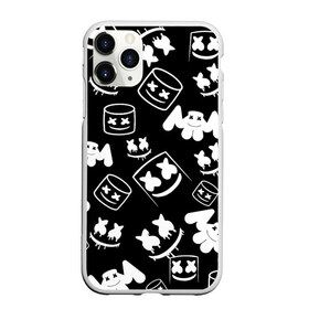 Чехол для iPhone 11 Pro матовый с принтом Marshmello ЧБ в Петрозаводске, Силикон |  | 2020 | cs | dj | fortnite | game | marshmello | music | neon | pubg | белое | ведро | ди джей | игра | марш | маршмелло | маршмеллоу | музыка | неон | скин | форт | фортнайт | чб | человек | черно