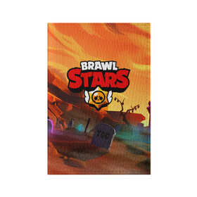 Обложка для паспорта матовая кожа с принтом BRAWL STARS в Петрозаводске, натуральная матовая кожа | размер 19,3 х 13,7 см; прозрачные пластиковые крепления | 8 bit | barley | brawl stars | brock | bull | colt | crow | dynamike | frank | jessie | leon | барли | бравл старс | брок | булл | ворон | динамайк | кольт | леон | могила | фрэнк