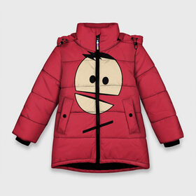 Зимняя куртка для девочек 3D с принтом South Park Терренс Косплей в Петрозаводске, ткань верха — 100% полиэстер; подклад — 100% полиэстер, утеплитель — 100% полиэстер. | длина ниже бедра, удлиненная спинка, воротник стойка и отстегивающийся капюшон. Есть боковые карманы с листочкой на кнопках, утяжки по низу изделия и внутренний карман на молнии. 

Предусмотрены светоотражающий принт на спинке, радужный светоотражающий элемент на пуллере молнии и на резинке для утяжки. | canada | south park | terrance and phillip | жопы в огне | канада | канадцы | король канады | пердуны | пламенные жопы | саус парк | терренс и филлип | южный парк