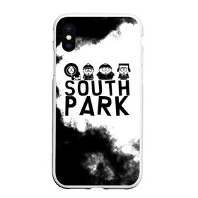 Чехол для iPhone XS Max матовый с принтом South Park в Петрозаводске, Силикон | Область печати: задняя сторона чехла, без боковых панелей | Тематика изображения на принте: south park | sp | батерс | баттерс | гарисон | енот | кайл  брофловски | картман | кеннет | кенни | маки | макки | маккормик | марш | мистер | мистереон | мультфильм | полотенчик | ренди | саус парк | сауспарк