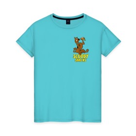 Женская футболка хлопок с принтом Scooby Snacks в Петрозаводске, 100% хлопок | прямой крой, круглый вырез горловины, длина до линии бедер, слегка спущенное плечо | scooby doo | vdosadir | пицца | скуберт фон дуенхеймер | скуби ду | уильям ханна