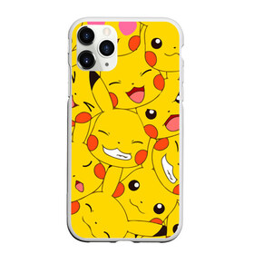 Чехол для iPhone 11 Pro Max матовый с принтом Pikachu в Петрозаводске, Силикон |  | Тематика изображения на принте: game | pikachu | аниме | игры | манги | покемон