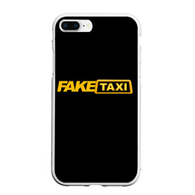 Чехол для iPhone 7Plus/8 Plus матовый с принтом Fake Taxi в Петрозаводске, Силикон | Область печати: задняя сторона чехла, без боковых панелей | Тематика изображения на принте: fake taxi | faketaxi | taxi | такси | таксист | фейк такси | фейковое такси | фейктакси