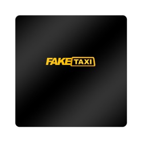 Магнит виниловый Квадрат с принтом Fake Taxi в Петрозаводске, полимерный материал с магнитным слоем | размер 9*9 см, закругленные углы | Тематика изображения на принте: fake taxi | faketaxi | taxi | такси | таксист | фейк такси | фейковое такси | фейктакси