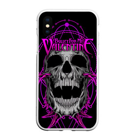 Чехол для iPhone XS Max матовый с принтом Bullet For My Valentine в Петрозаводске, Силикон | Область печати: задняя сторона чехла, без боковых панелей | bullet | for | metalcore | my | rock | scream aim fire | tears | valentine | vevo | британская | группа | джейми матиас | джейсон джеймс | металу | мэттью так | ню