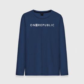 Мужской лонгслив хлопок с принтом OneRepublic в Петрозаводске, 100% хлопок |  | album | human | logo | logotype | music | one | pop | republic | альбом | ван | лого | логотип | музыка | поп | репаблик | человек