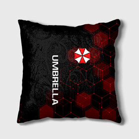 Подушка 3D с принтом UMBRELLA CORP в Петрозаводске, наволочка – 100% полиэстер, наполнитель – холлофайбер (легкий наполнитель, не вызывает аллергию). | состоит из подушки и наволочки. Наволочка на молнии, легко снимается для стирки | ada wong | biohazard | leon | nemesis | project resistance | raccoon city | re | re3 | resident evil | resident evil 3 | rpd | stars | umbrella | ада вонг | амбрелла | немезис | ужасы