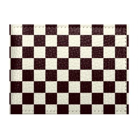 Обложка для студенческого билета с принтом Шахматка в Петрозаводске, натуральная кожа | Размер: 11*8 см; Печать на всей внешней стороне | Тематика изображения на принте: квадраты | текстуры | узор шахматка | узоры | чб | чб квадраты | чб узор | шахматка | шахматная доска | шахматы