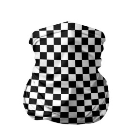 Бандана-труба 3D с принтом Шахматка мелкая в Петрозаводске, 100% полиэстер, ткань с особыми свойствами — Activecool | плотность 150‒180 г/м2; хорошо тянется, но сохраняет форму | Тематика изображения на принте: квадраты | мелкая шахматка | текстуры | узор шахматка | узоры | чб | чб квадраты | чб узор | шахматка | шахматная доска | шахматы