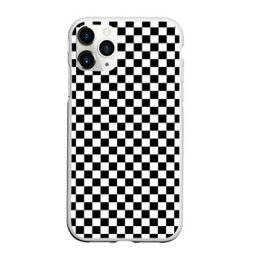 Чехол для iPhone 11 Pro матовый с принтом Шахматка мелкая в Петрозаводске, Силикон |  | Тематика изображения на принте: квадраты | мелкая шахматка | текстуры | узор шахматка | узоры | чб | чб квадраты | чб узор | шахматка | шахматная доска | шахматы