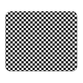 Коврик для мышки прямоугольный с принтом Шахматка мелкая в Петрозаводске, натуральный каучук | размер 230 х 185 мм; запечатка лицевой стороны | квадраты | мелкая шахматка | текстуры | узор шахматка | узоры | чб | чб квадраты | чб узор | шахматка | шахматная доска | шахматы