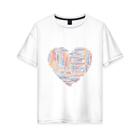 Женская футболка хлопок Oversize с принтом Йога в Петрозаводске, 100% хлопок | свободный крой, круглый ворот, спущенный рукав, длина до линии бедер
 | дзэн | йога | медитация | слова | спорт иностранные | текст | фитнес