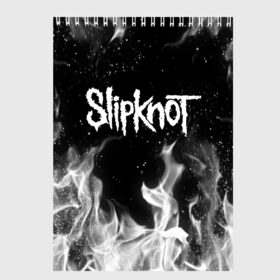 Скетчбук с принтом SLIPKNOT в Петрозаводске, 100% бумага
 | 48 листов, плотность листов — 100 г/м2, плотность картонной обложки — 250 г/м2. Листы скреплены сверху удобной пружинной спиралью | slipknot | джей вайнберг | джеймс рут | джои джордисон | донни стили | кори тейлор | крис фен | крэйг джонс | мик томсон | пол греи | слипкнот | шон крэхан