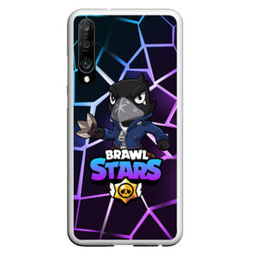 Чехол для Honor P30 с принтом BRAWL STARS CROW в Петрозаводске, Силикон | Область печати: задняя сторона чехла, без боковых панелей | bibi | brawl | brawl stars | crow | leon | max | sally | shark | stars | акула | биби | бравл | бравл старс | браво старс | игра | компьютерная | кров | леон | леон акула | старс | шарк