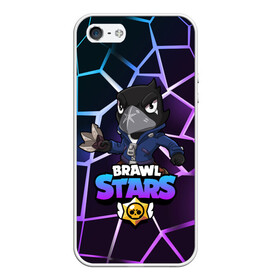 Чехол для iPhone 5/5S матовый с принтом BRAWL STARS CROW в Петрозаводске, Силикон | Область печати: задняя сторона чехла, без боковых панелей | bibi | brawl | brawl stars | crow | leon | max | sally | shark | stars | акула | биби | бравл | бравл старс | браво старс | игра | компьютерная | кров | леон | леон акула | старс | шарк