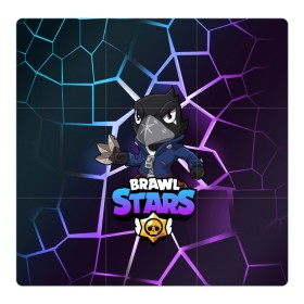 Магнитный плакат 3Х3 с принтом BRAWL STARS CROW в Петрозаводске, Полимерный материал с магнитным слоем | 9 деталей размером 9*9 см | bibi | brawl | brawl stars | crow | leon | max | sally | shark | stars | акула | биби | бравл | бравл старс | браво старс | игра | компьютерная | кров | леон | леон акула | старс | шарк