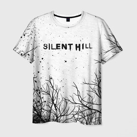 Мужская футболка 3D с принтом SILENT HILL в Петрозаводске, 100% полиэфир | прямой крой, круглый вырез горловины, длина до линии бедер | Тематика изображения на принте: horror | pyramidhead | silent hill | silent hill 2 | silent hill 3 | survival horror | знаки | орден | пирамидоголовый | сайлент хилл | сайрэнто хиру | символы | ужасы | хоррор