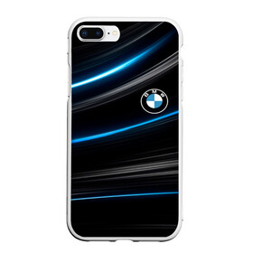 Чехол для iPhone 7Plus/8 Plus матовый с принтом BMW в Петрозаводске, Силикон | Область печати: задняя сторона чехла, без боковых панелей | abstract | bmw | bmw 2020 | car | geometry | motorsport | sport | texture | абстракция | авто | автомобиль | бмв | геометрия | моторспорт | новый лого bmw | спорт | текстура