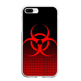 Чехол для iPhone 7Plus/8 Plus матовый с принтом BIOHAZARD в Петрозаводске, Силикон | Область печати: задняя сторона чехла, без боковых панелей | ada wong | biohazard | leon | nemesis | project resistance | raccoon city | re | re3 | resident evil | resident evil 3 | rpd | stars | umbrella | ада вонг | амбрелла | немезис | ужасы