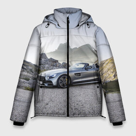 Мужская зимняя куртка 3D с принтом Mercedes V8 Biturbo в Петрозаводске, верх — 100% полиэстер; подкладка — 100% полиэстер; утеплитель — 100% полиэстер | длина ниже бедра, свободный силуэт Оверсайз. Есть воротник-стойка, отстегивающийся капюшон и ветрозащитная планка. 

Боковые карманы с листочкой на кнопках и внутренний карман на молнии. | cabriolet | car | germany | mercedes | mountains | nature | v 8 biturbo | автомобиль | германия | горы | кабриолет | мерседес | природа