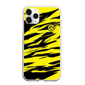 Чехол для iPhone 11 Pro Max матовый с принтом FC Borussia в Петрозаводске, Силикон |  | football | sancho dortmund | бавария | боруссия | дортмунд | лига чемпионов | псж | футбол | холанд | эрлинг холанд