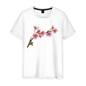 Мужская футболка хлопок с принтом Весна 2020. в Петрозаводске, 100% хлопок | прямой крой, круглый вырез горловины, длина до линии бедер, слегка спущенное плечо. | весенние картинки | весна | весна 2020 | зелнь | прекрасное время года | прикольные картинки | природа | птицы | тюльпаны | цветы
