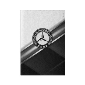 Обложка для паспорта матовая кожа с принтом MERCEDES-BENZ в Петрозаводске, натуральная матовая кожа | размер 19,3 х 13,7 см; прозрачные пластиковые крепления | Тематика изображения на принте: amg | auto | bmw | honda | jdm | mercedes | nissan | porsche | racing | sport | subar | toyota | автомобил | автомобильные | киа | лексус | марка | машины | митсубиси | ниссан | порше | спорт | субару | тесла | тойота | хонда