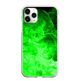 Чехол для iPhone 11 Pro матовый с принтом ОГОНЬ GREEN NEON в Петрозаводске, Силикон |  | битва огней | зеленый | неон | неоновый | огонь | пламя | пожар | салатовый | стихия | текстура | цветной | яркий