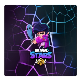 Магнитный плакат 3Х3 с принтом BRAWL STARS BIBI в Петрозаводске, Полимерный материал с магнитным слоем | 9 деталей размером 9*9 см | Тематика изображения на принте: bibi | brawl | brawl stars | crow | leon | max | sally | shark | stars | акула | биби | бравл | бравл старс | браво старс | игра | компьютерная | кров | леон | леон акула | старс | шарк