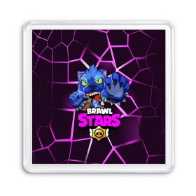 Магнит 55*55 с принтом BRAWL STARS LEON в Петрозаводске, Пластик | Размер: 65*65 мм; Размер печати: 55*55 мм | bibi | brawl | brawl stars | crow | leon | max | sally | shark | stars | акула | биби | бравл | бравл старс | браво старс | игра | компьютерная | кров | леон | леон акула | старс | шарк