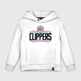 Детское худи Oversize хлопок с принтом Los Angeles Clippers (1) в Петрозаводске, френч-терри — 70% хлопок, 30% полиэстер. Мягкий теплый начес внутри —100% хлопок | боковые карманы, эластичные манжеты и нижняя кромка, капюшон на магнитной кнопке | Тематика изображения на принте: ball | basketball | clippers | sport | streetball | баскетбол | клипперс | мяч | нба | спорт | стритбол