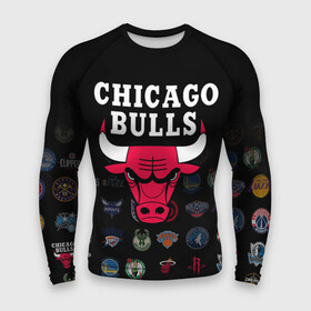 Мужской рашгард 3D с принтом Chicago Bulls (1) в Петрозаводске,  |  | ball | basketball | chicago bulls | sport | streetball | баскетбол | мяч | нба | спорт | стритбол | чикаго буллз